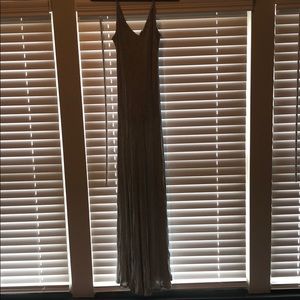 Gray Maxi Dress AS IS